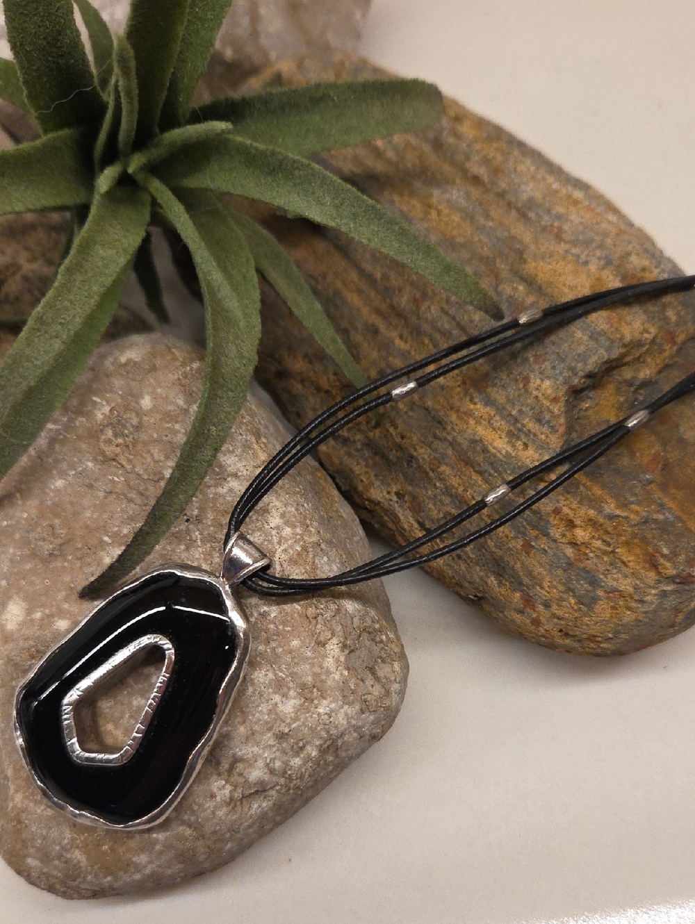 Silpada Sterling Silver Reversible Pendant Necklace